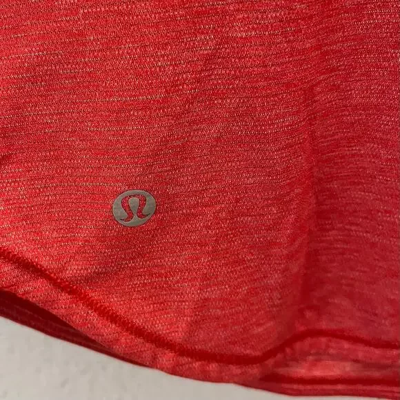 Lululemon Fast As Light Singlet Tank Women’s 6 Heathered Red Strappy Back Run - Picture 5 of 6